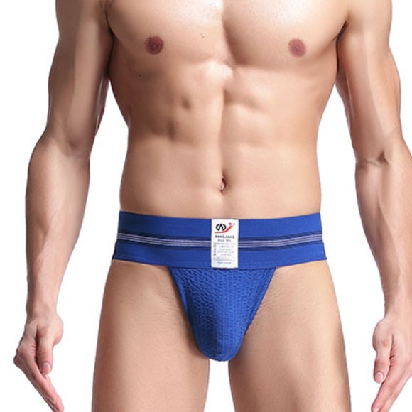 Blue Jockstrap - Picture 2 of 4